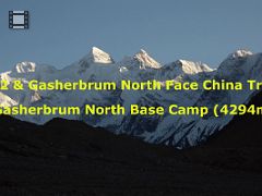 12 K2 and Gasherbrum North Face In China - Gasherbrum North Base Camp